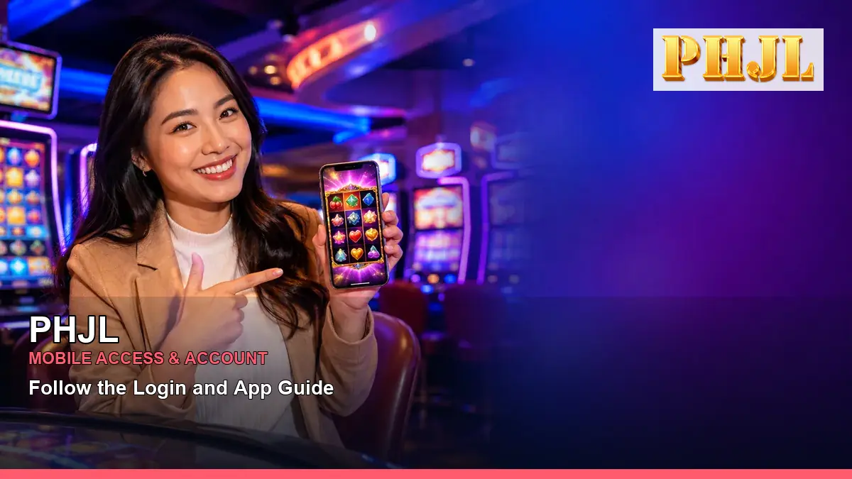 PHJL casino login and app guide for Philippine players